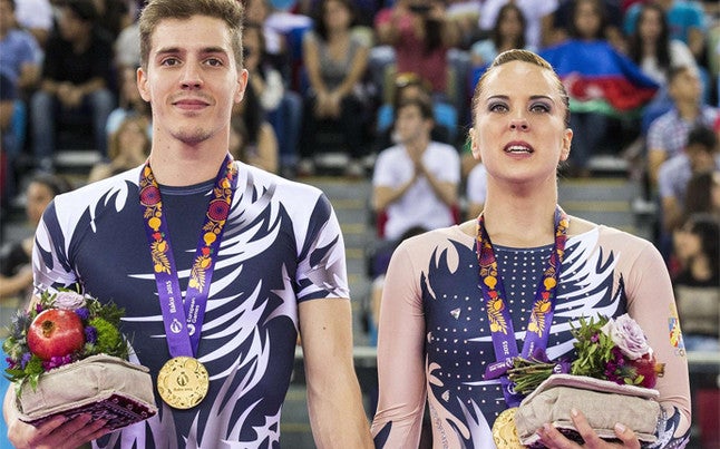 Sara Moreno Y Vicente Lli Campeones De Europa