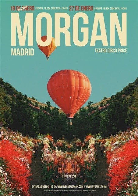 MORGAN: « Tanto en los discos como en los conciertos intentamos que sea como un viaje, que tenga sus valles y sus montañas»