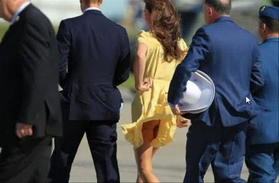 Kate Middleton se queda sin Minifalda