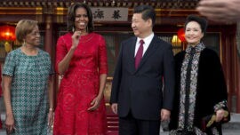 Michelle Obama: Elegancia China