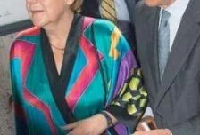 Merkel y su kimono