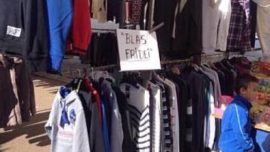 El cartel de “Blas Fridei”