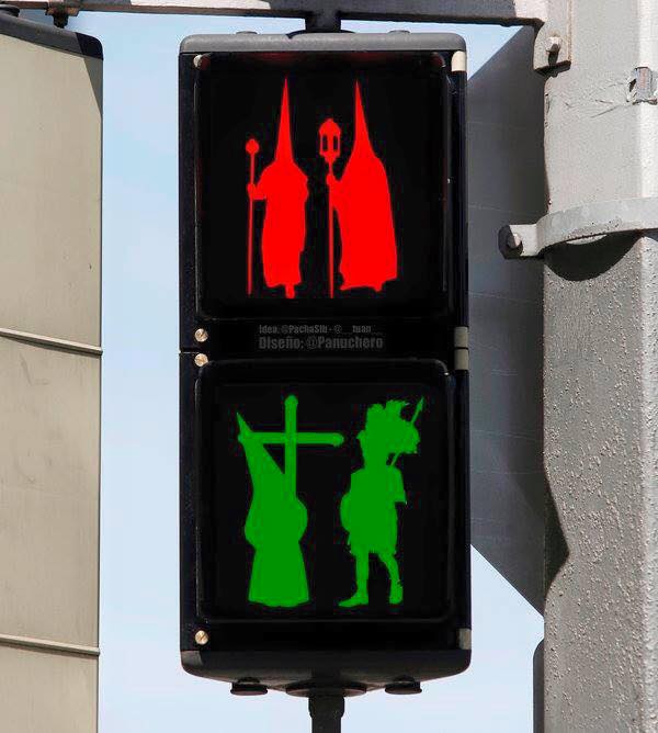 Más semáforos y señales ridículas