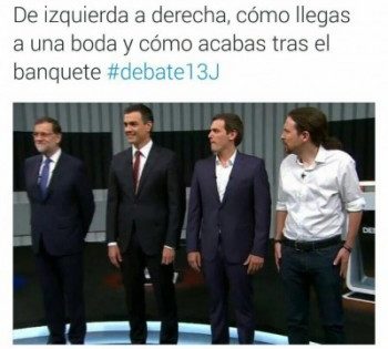 El debate: las 4 fases del “guateque”