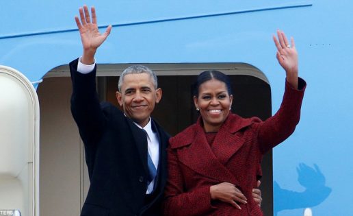 Los Obama en Palm Springs