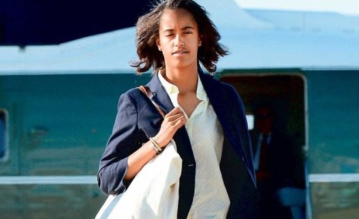 Las prácticas de Malia Obama en el mundo de Hollywood