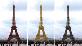 300 millones de visitas y 3 colores en la Torre Eiffel