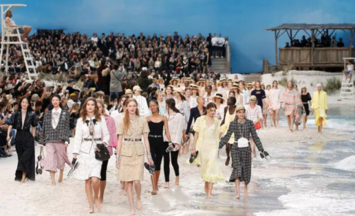 Chanel en la “playa” de París