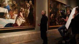 Jeremy Irons protagoniza un tour por el Prado