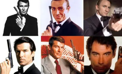 El ranking de los mejores James Bond