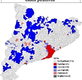 Dimensión espacial del Covid_19: un análisis para Cataluña