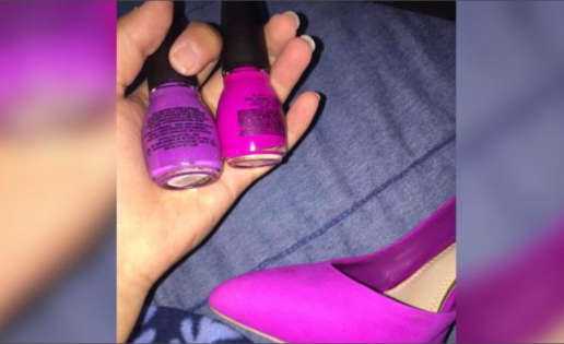 The Shoe: ¿Qué color de pintauñas combina mejor con este zapato?, ¿Fucsia o morado?