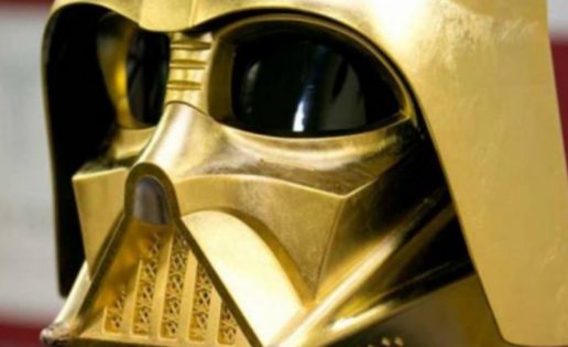 Venden casco de oro de Darth Vader por 1,3 millones de euros