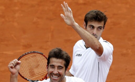 Finalistas españoles en Roland Garros. Granollers y Lopez Ganan