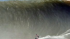 La ola más grande jamás surfeada