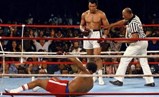 Muhhamad Ali y George Foreman. 40 años del combate de boxeo más famoso
