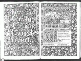 William Morris y “The works of Geoffrey Chaucer”