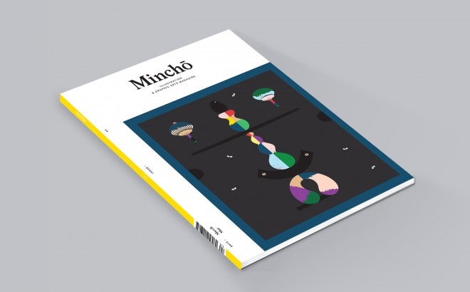 Minchō, ilustraciones que se leen