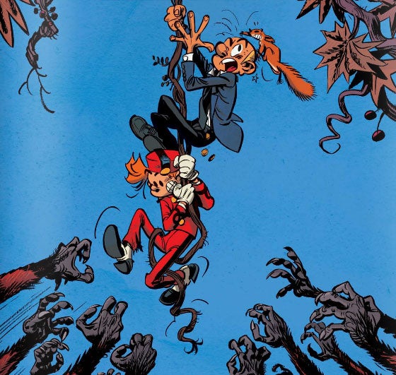 Spirou y Fantasio contra los zorketes