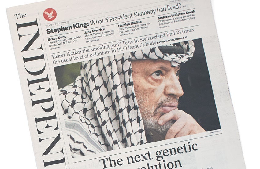 Goodbye The Independent, grande del diseño británico