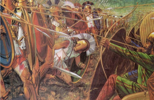 La guerra en Grecia y Roma ilustrada