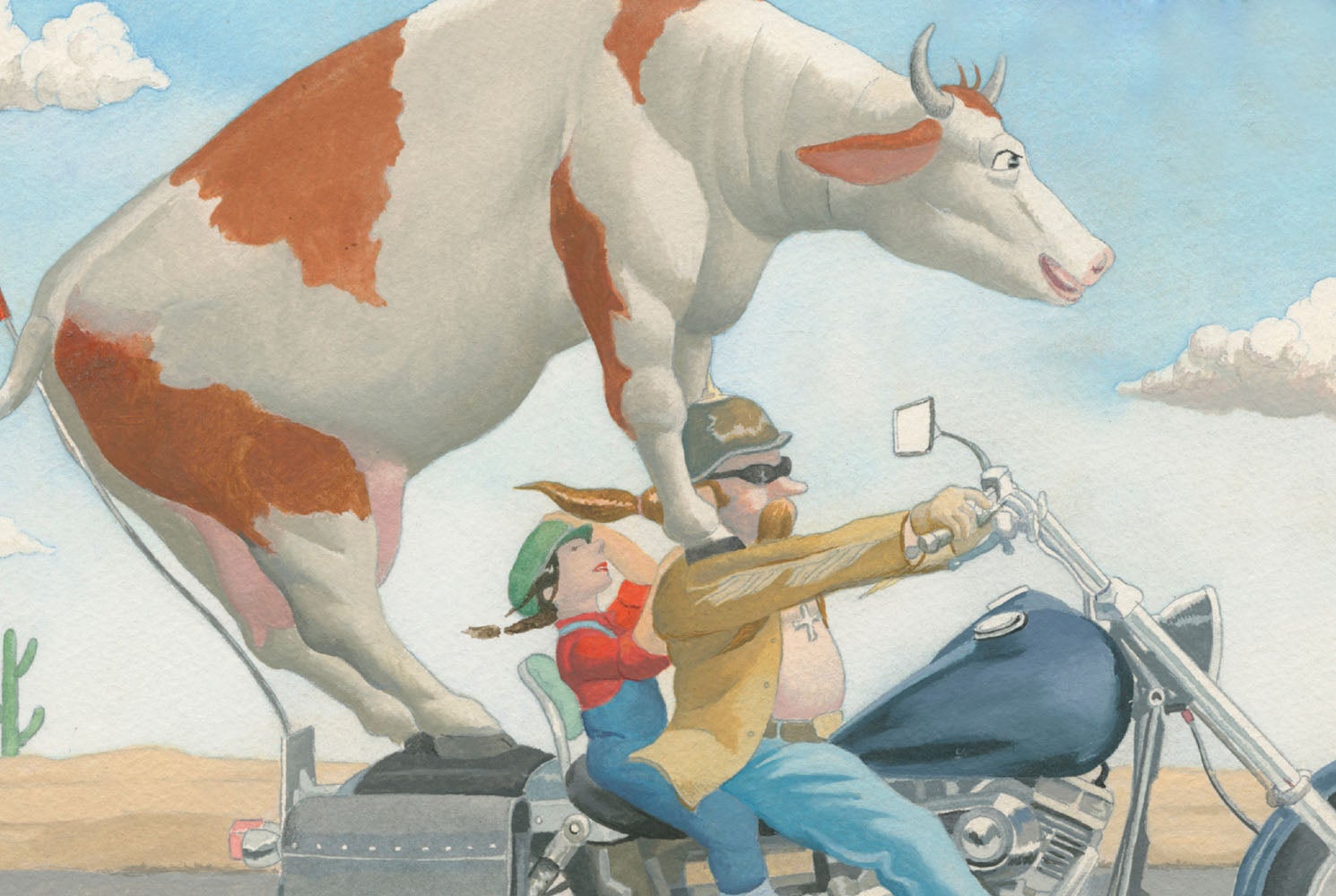 ¡Huye vaca huye!