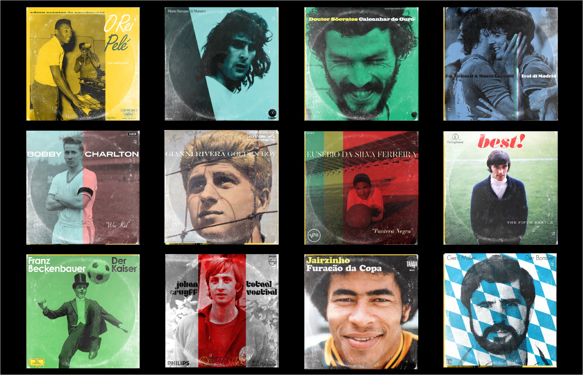 Y si los futbolistas fueran cantantes