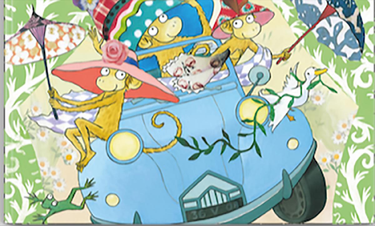 Tres monos se van de vacaciones