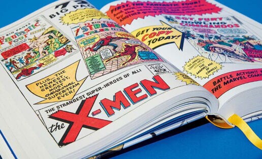 La biblioteca de cómics de Marvel
