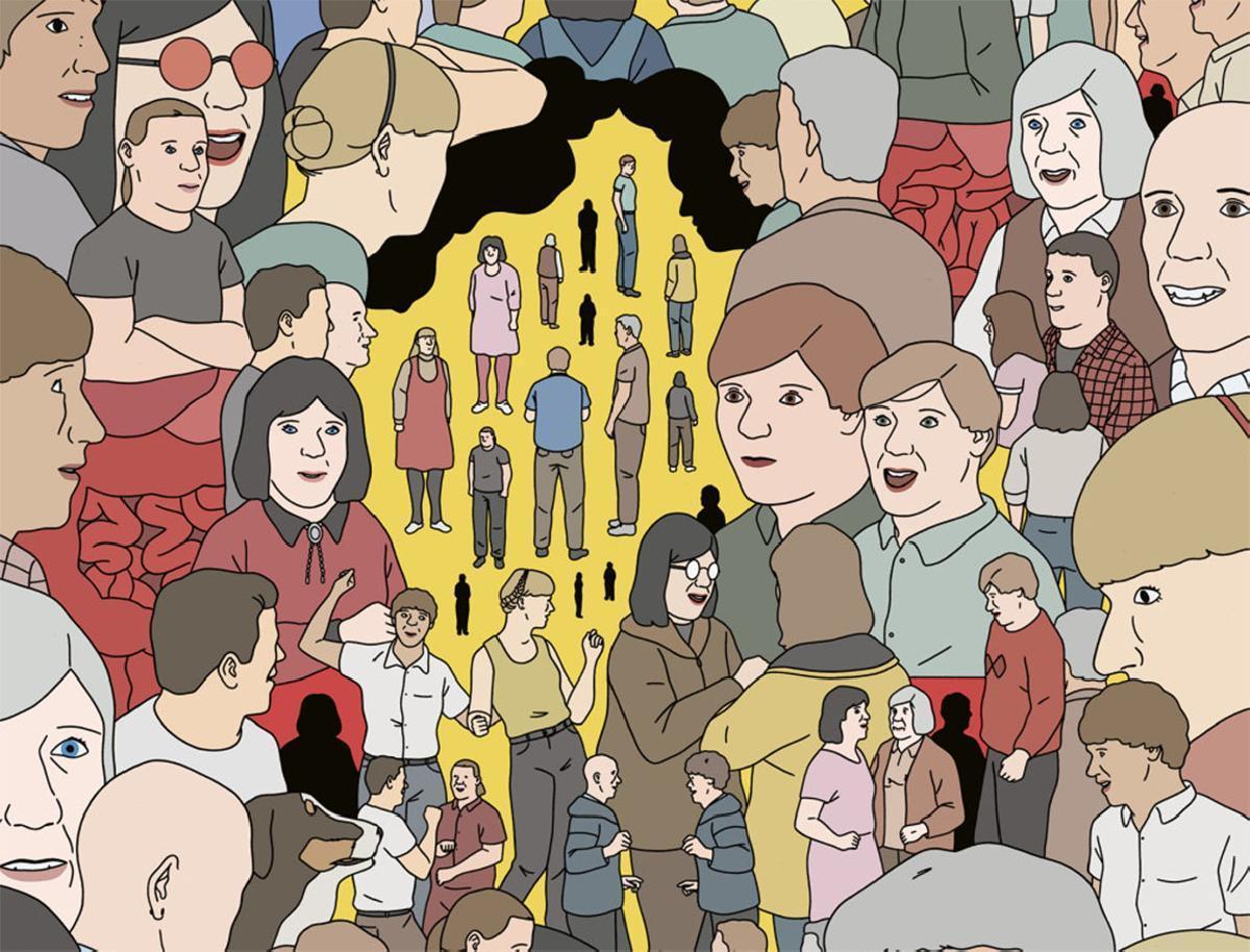 Mira a toda esa gente solitaria