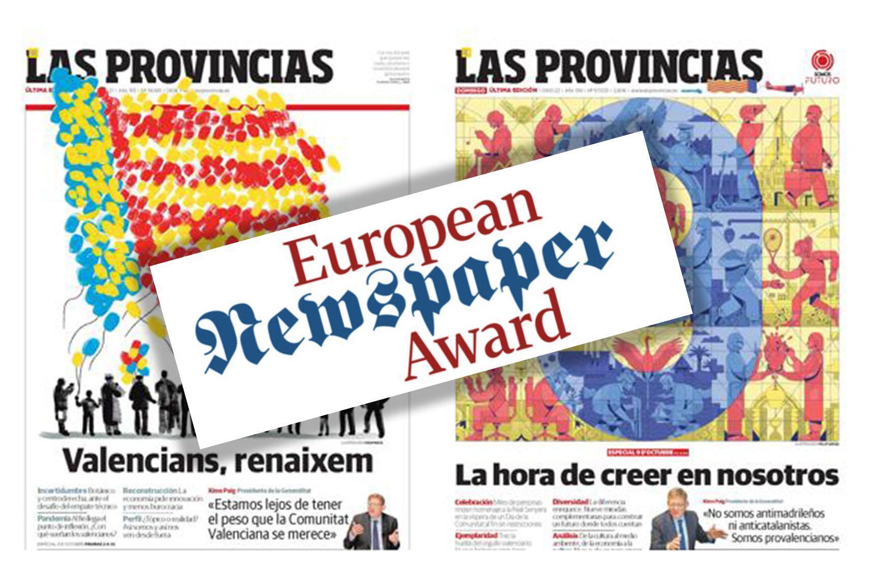 Las Provincias se convierte en el mejor periódico diseñado de Europa en 2022