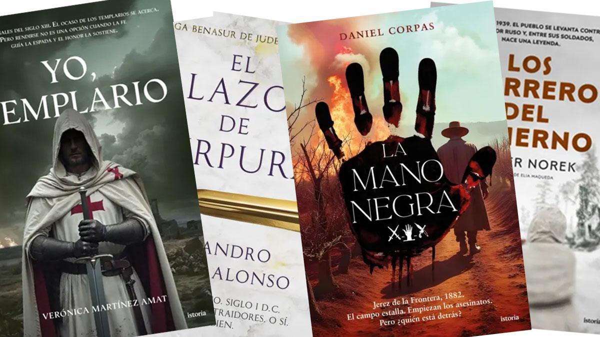 ‘istoría’, un nuevo sello editorial de novela histórica