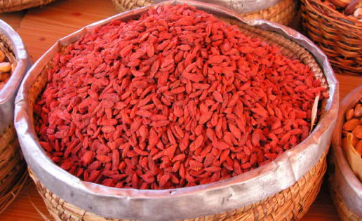 Súper alimento: Bayas de Goji