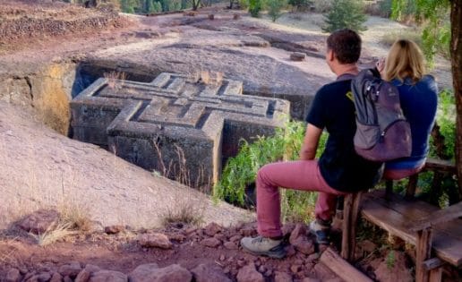 Los extraordinarios templos de Lalibela excavados en roca viva