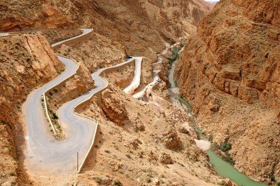 La vertiginosa belleza de la garganta del Dades