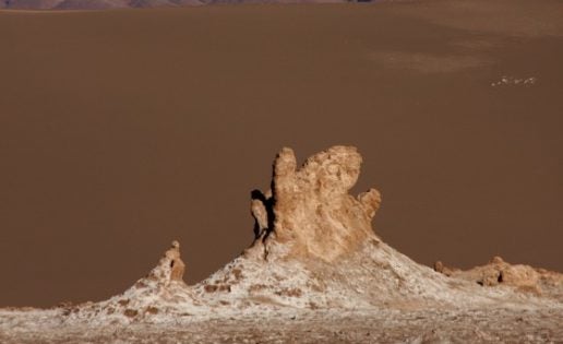 Los increíbles paisajes lunares de Atacama