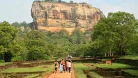 La inexpugnable roca de Sigiriya
