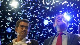 Feijóo el oxígeno de Rajoy
