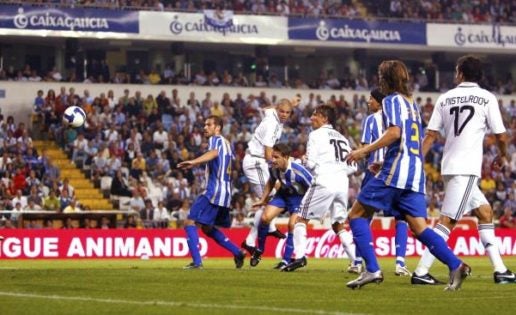 Tres veces empezó la Liga el Real Madrid en Riazor y nunca ganó