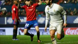 Desde 2007, si el Real Madrid gana en Pamplona, gana la Liga. Si no, la pierde