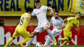 Bale ha jugado siempre en el campo del Villarreal