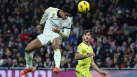 El Villarreal, último equipo que ganó al Real Madrid en el Bernabéu