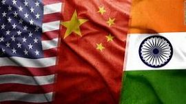 India, Estados Unidos y China