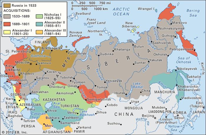 La diplomacia de Rusia en Asia Central