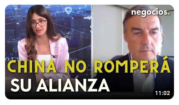 “China no romperá su alianza con Rusia”