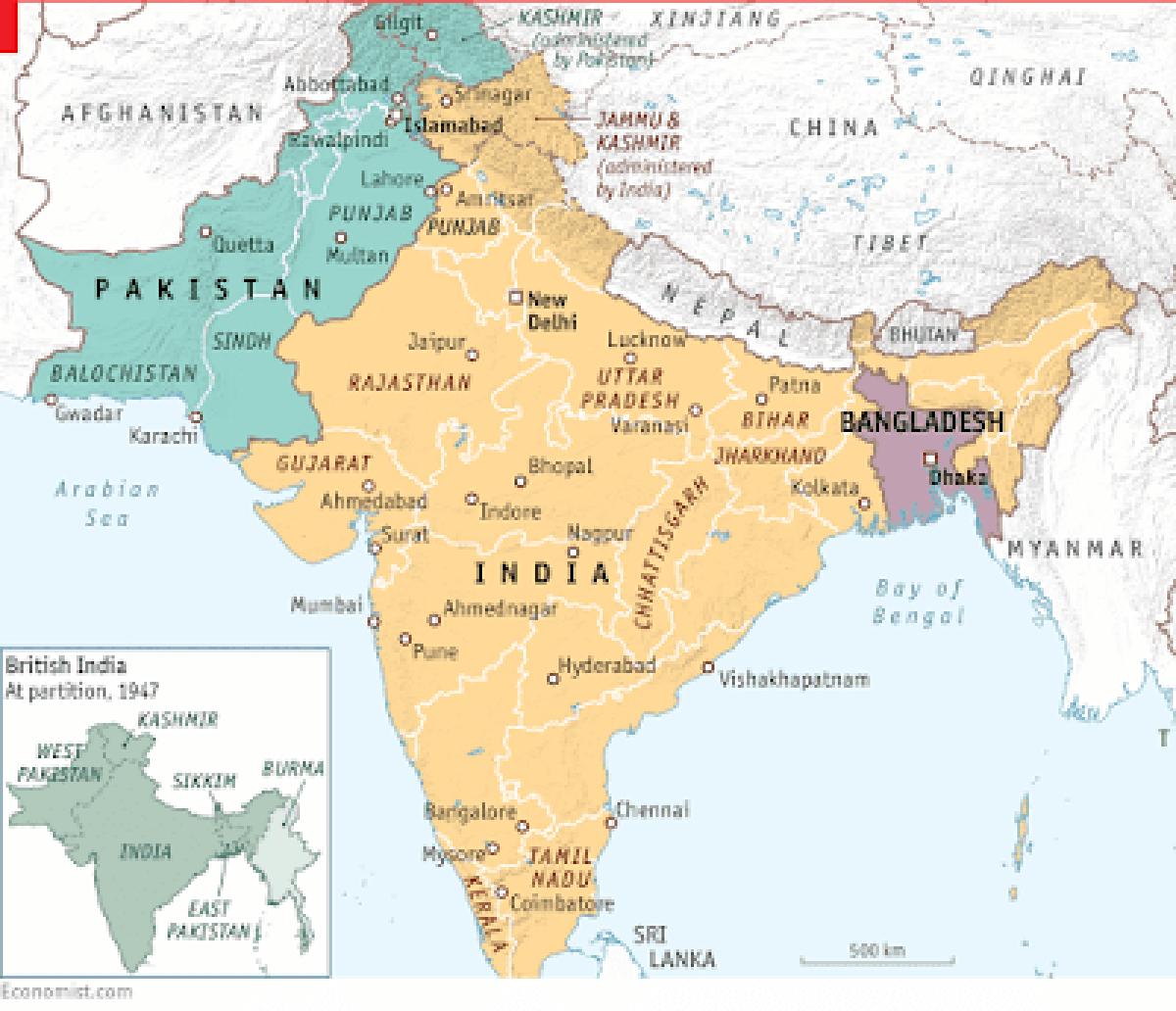 Pakistán y la India, condenadas a entenderse