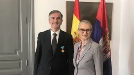 Medalla de Oro al Mérito del Presidente de la República de Serbia