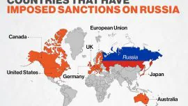 Las tres razones del fracaso de las sanciones impuestas a Rusia