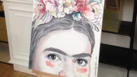 Platillos con el color de Frida Kahlo