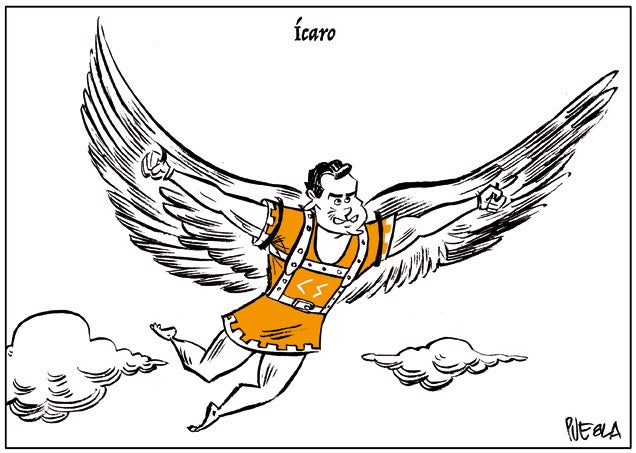 El vuelo de Ícaro